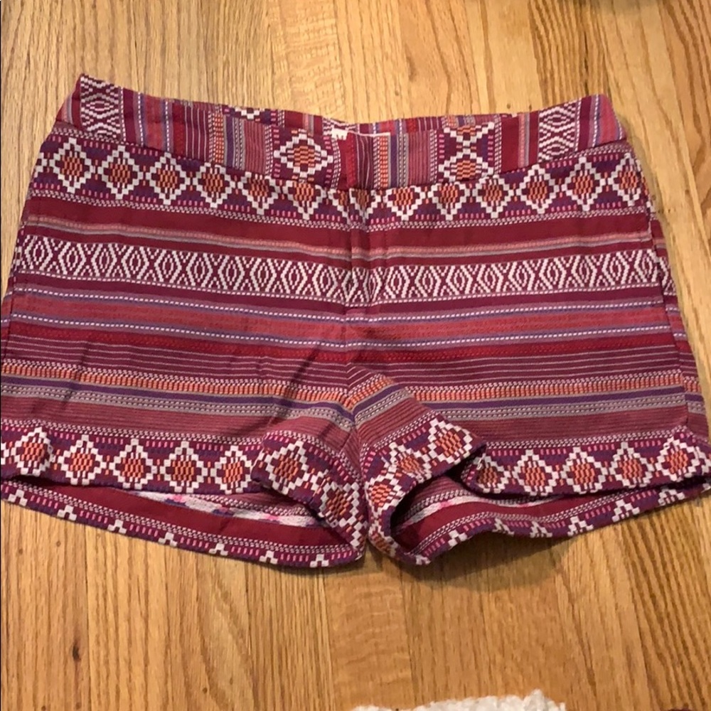 Women’s Merona multi colored patterned shorts